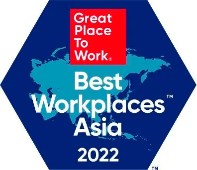 2022年Great Place to Work®大中华区最佳职场™