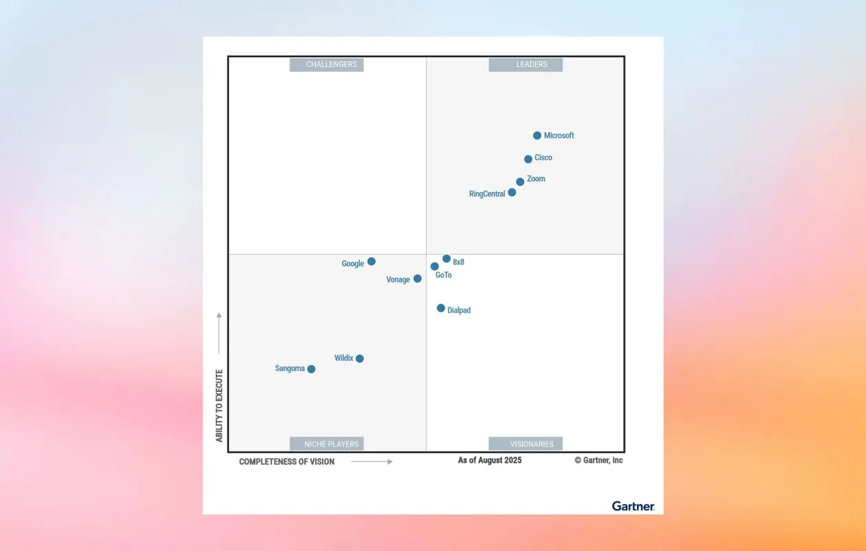 Gartner nomme RingCentral un leader du Magic Quadrant pour la 11e année consécutive