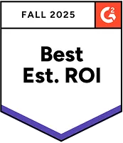 Badge Best Est. ROI Fall 2025