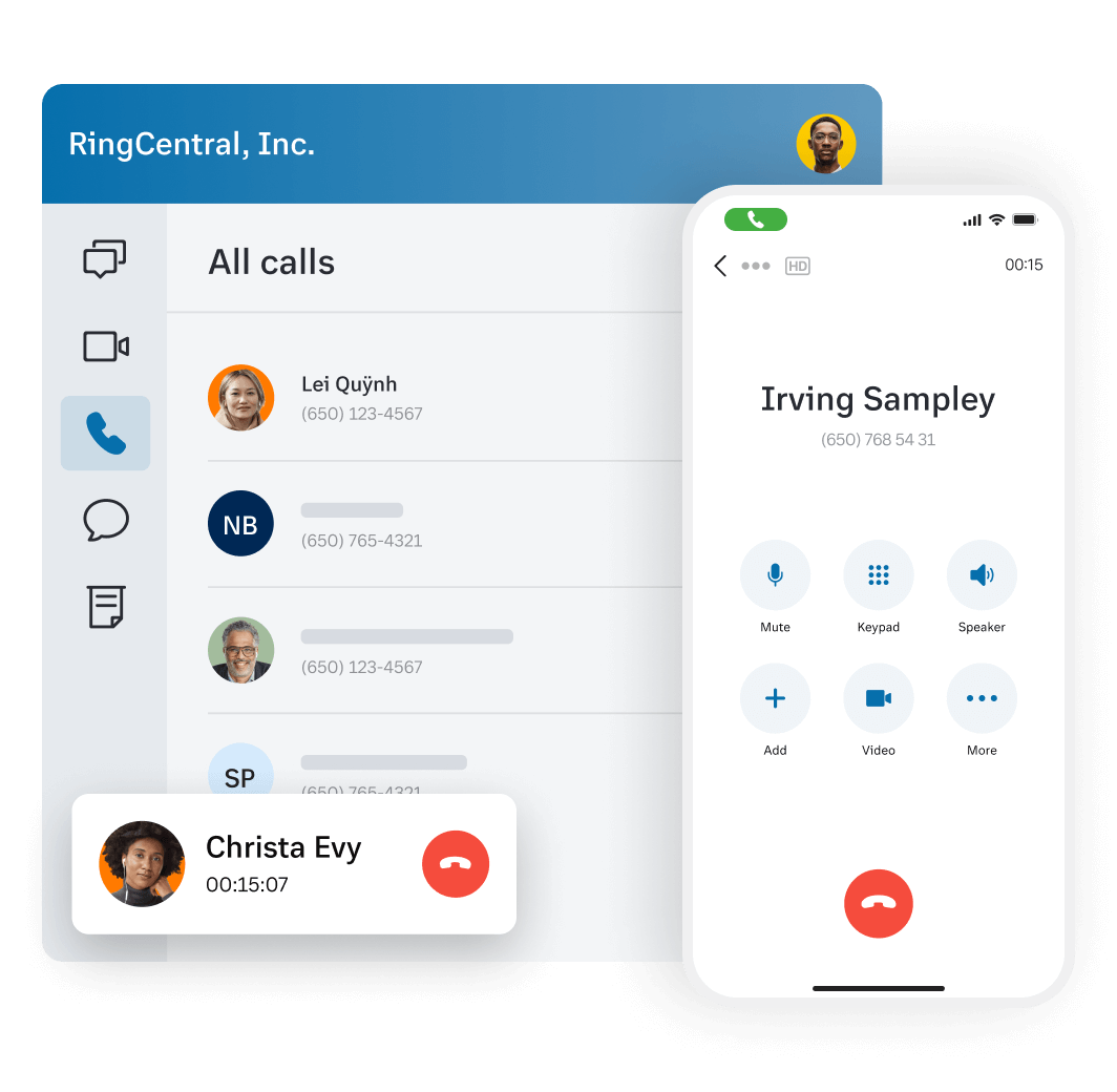 Message, Video, Phone & Contact Centre Solution | RingCentral UK