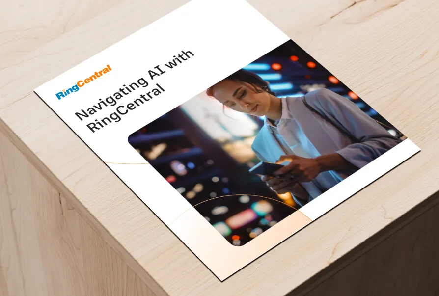 eBook: Navigating AI with RingCentral
