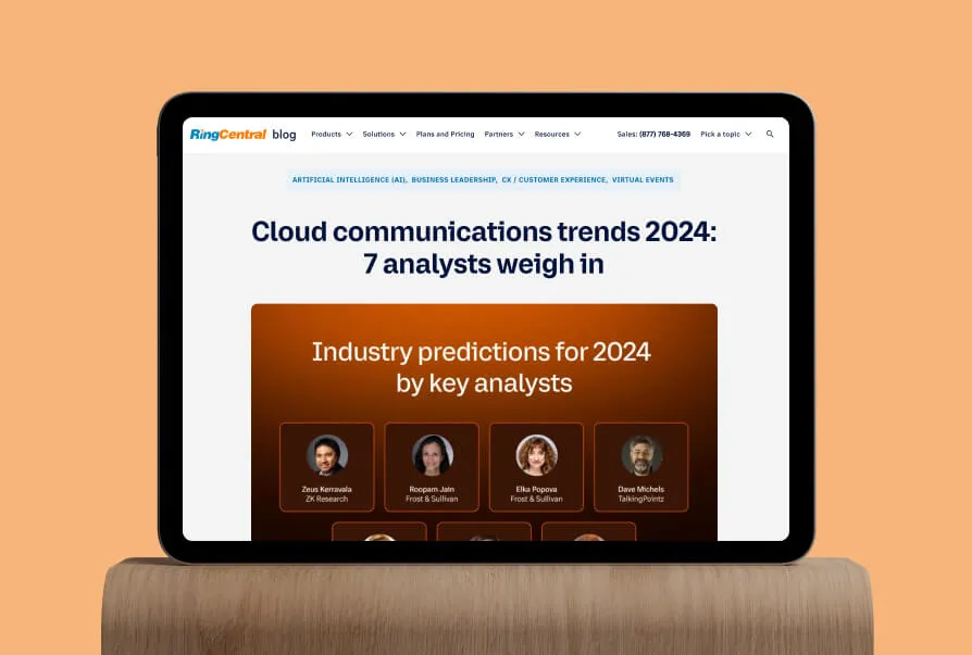 CIO Insights: Cloud communications trends 2024