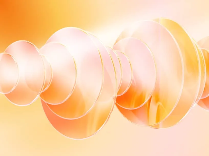 An abstract image of audio patterns