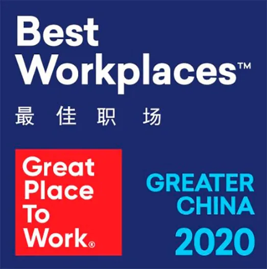 Best workplaces Greater China 2020