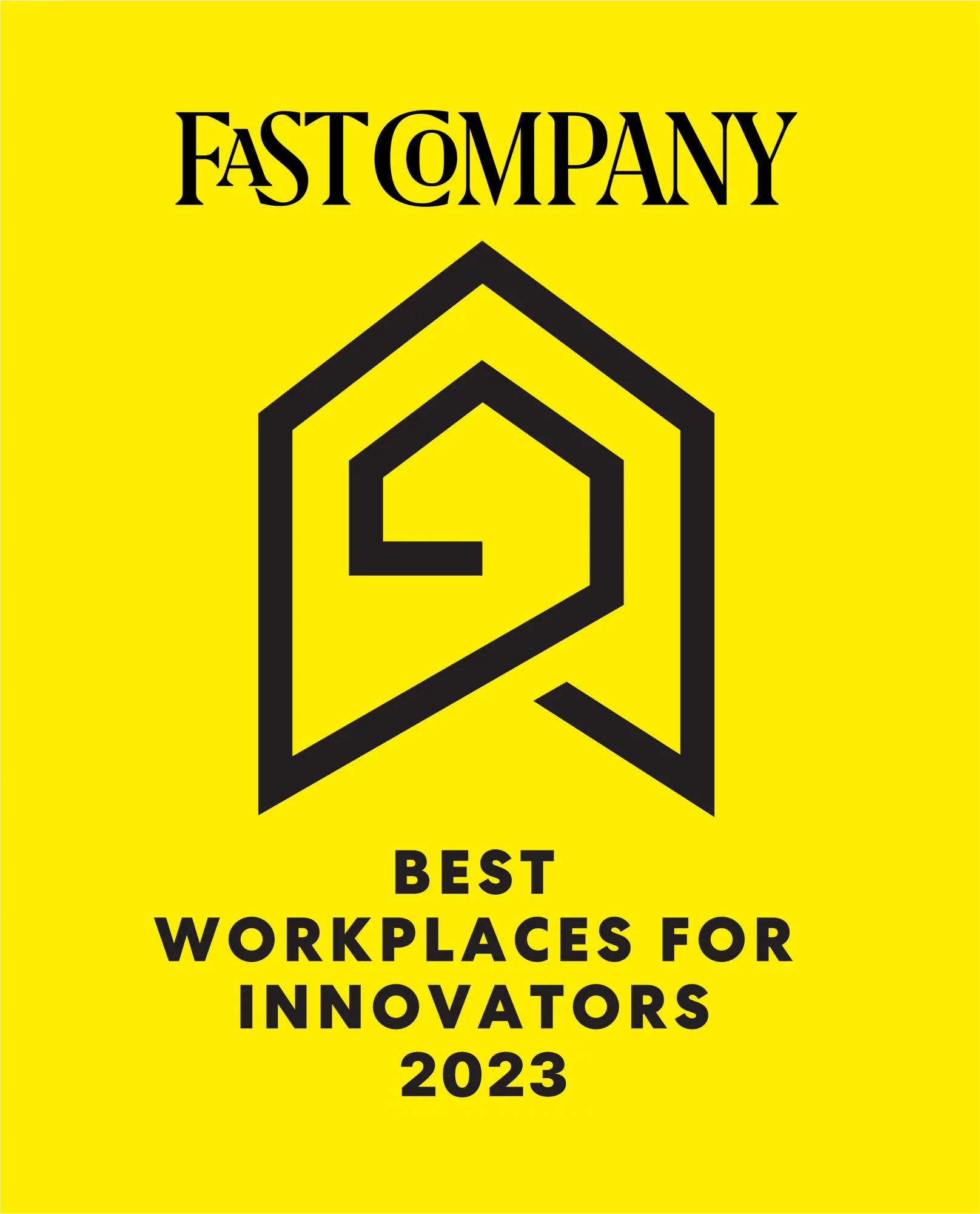 Fast Company 2023 Best Workplaces for Innovators badge