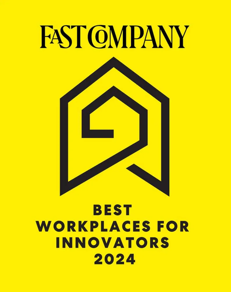 Fast Company 2024 Best Workplaces for Innovators badge