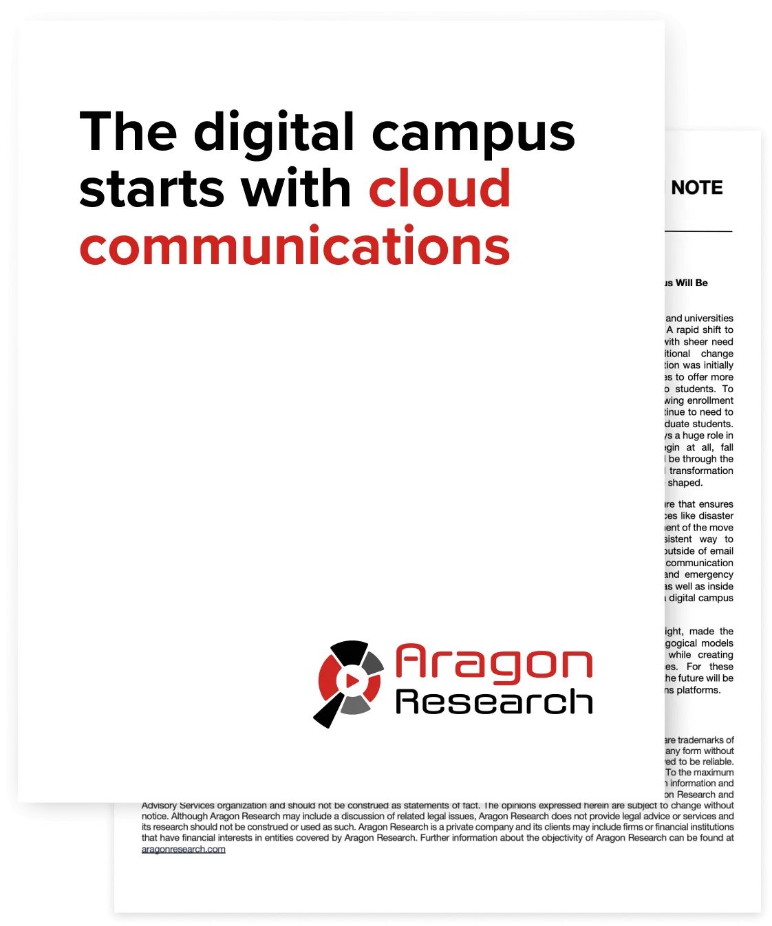 Aragon Higher Ed whitepaper
