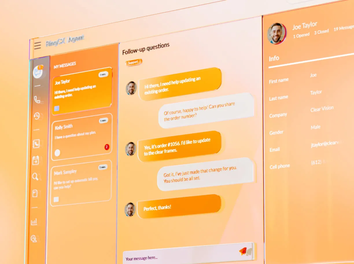 Darstellung der CRM-Integrationen von RingCentral