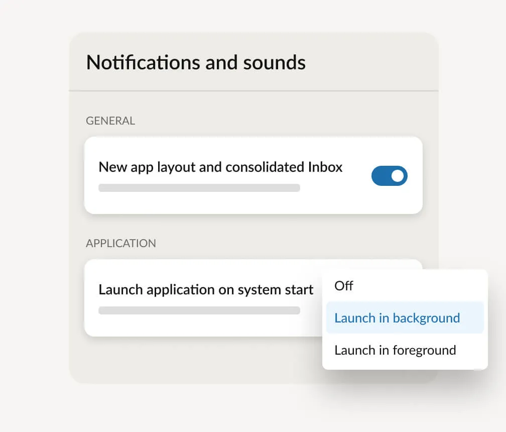 Recommended notification and sounds settings for the RingCentral app