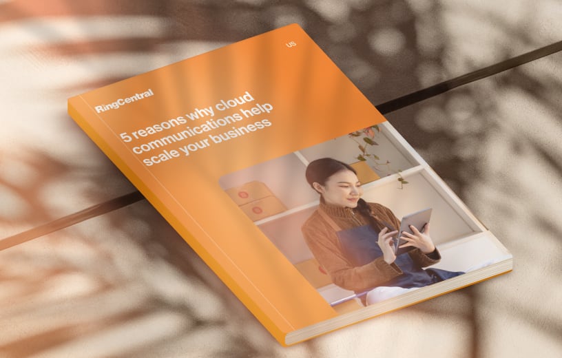 Whitepaper: 5 reasons why cloud communications help scale your business