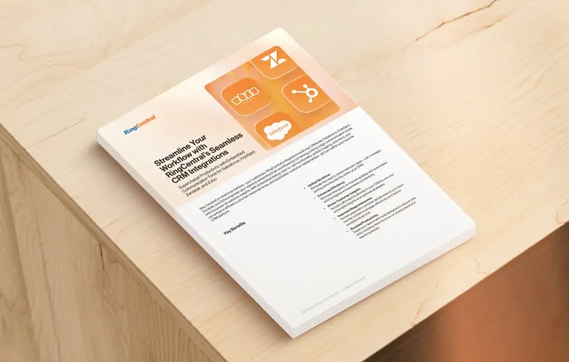 Streamline Your Workflow with RingCentral’s Seamless CRM Integrations Datasheet