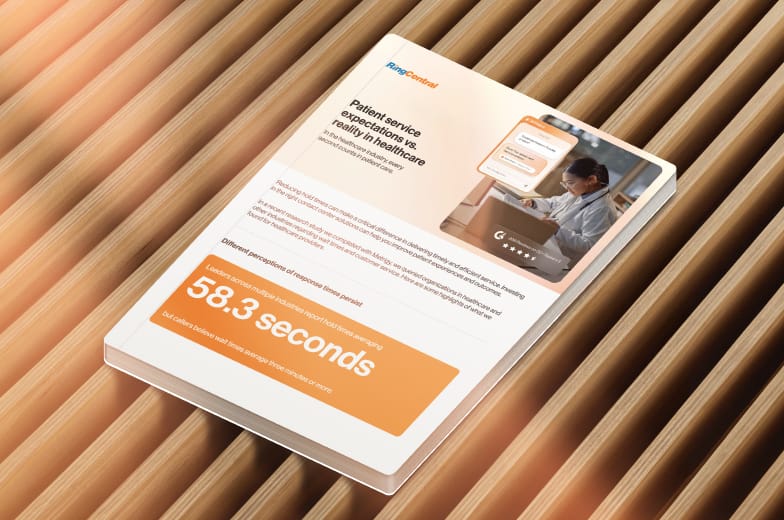 Infographic: Patient service expectations vs reality in healthcare