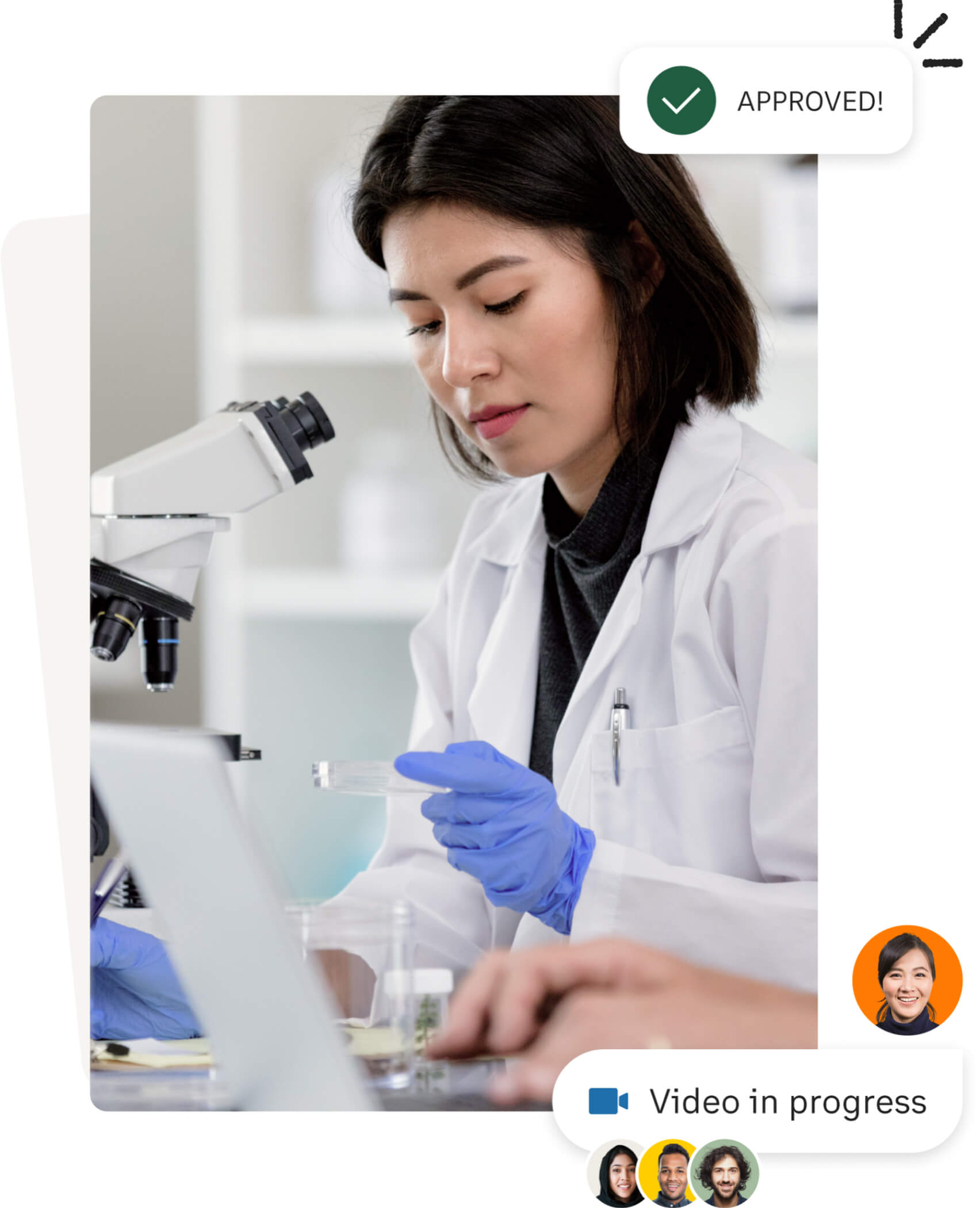 Lab results viewed real time via RingCentral Video