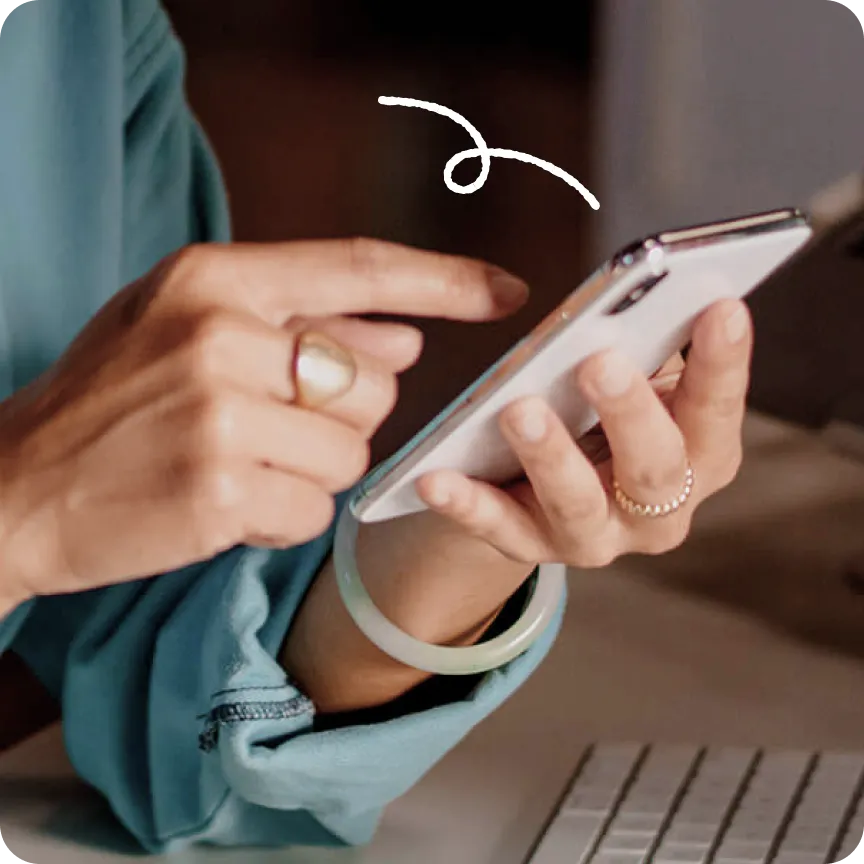Nonprofit organizers communicate via RingCentral app