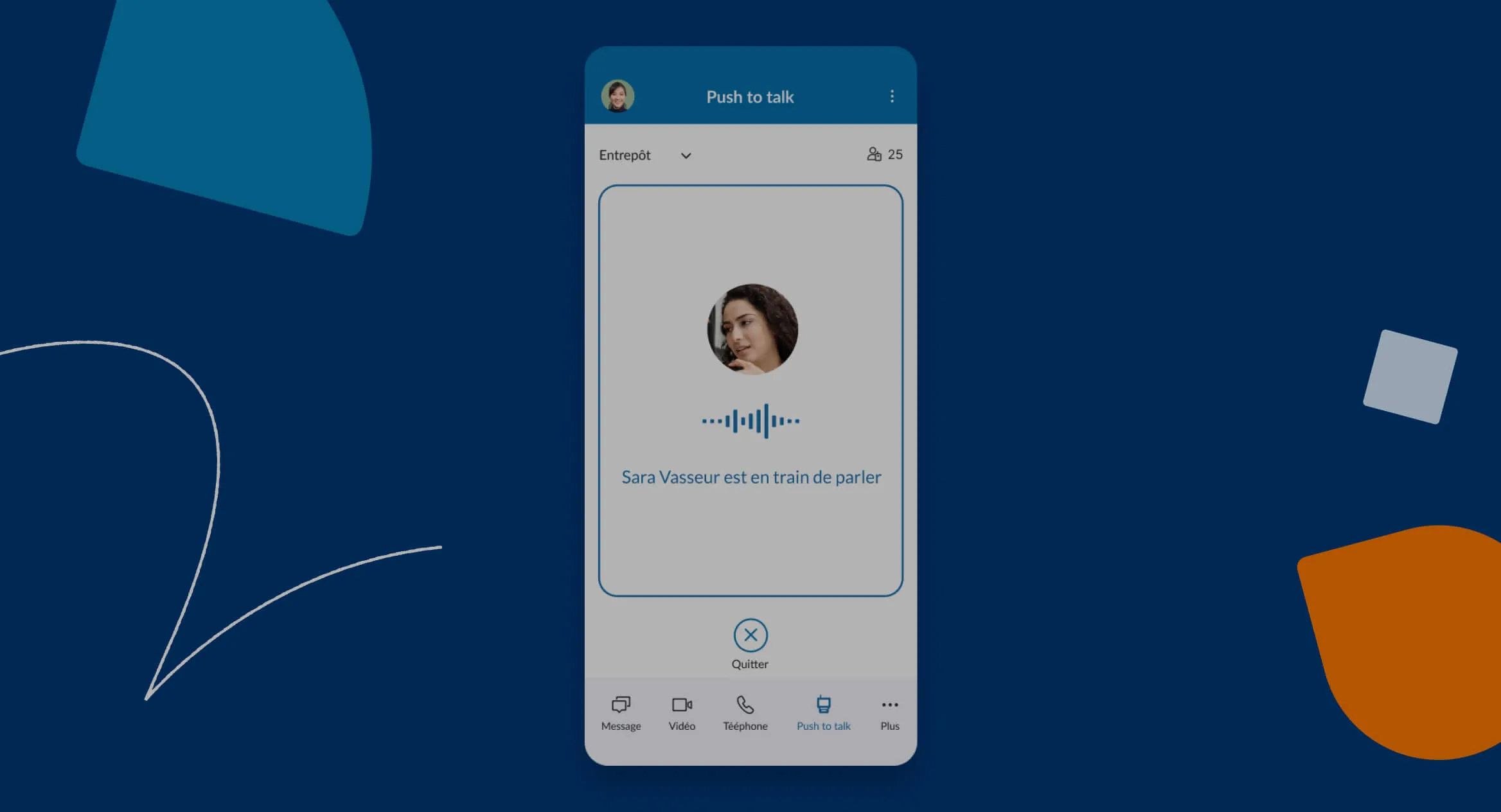Vidéo : Push to Talk de RingCentral