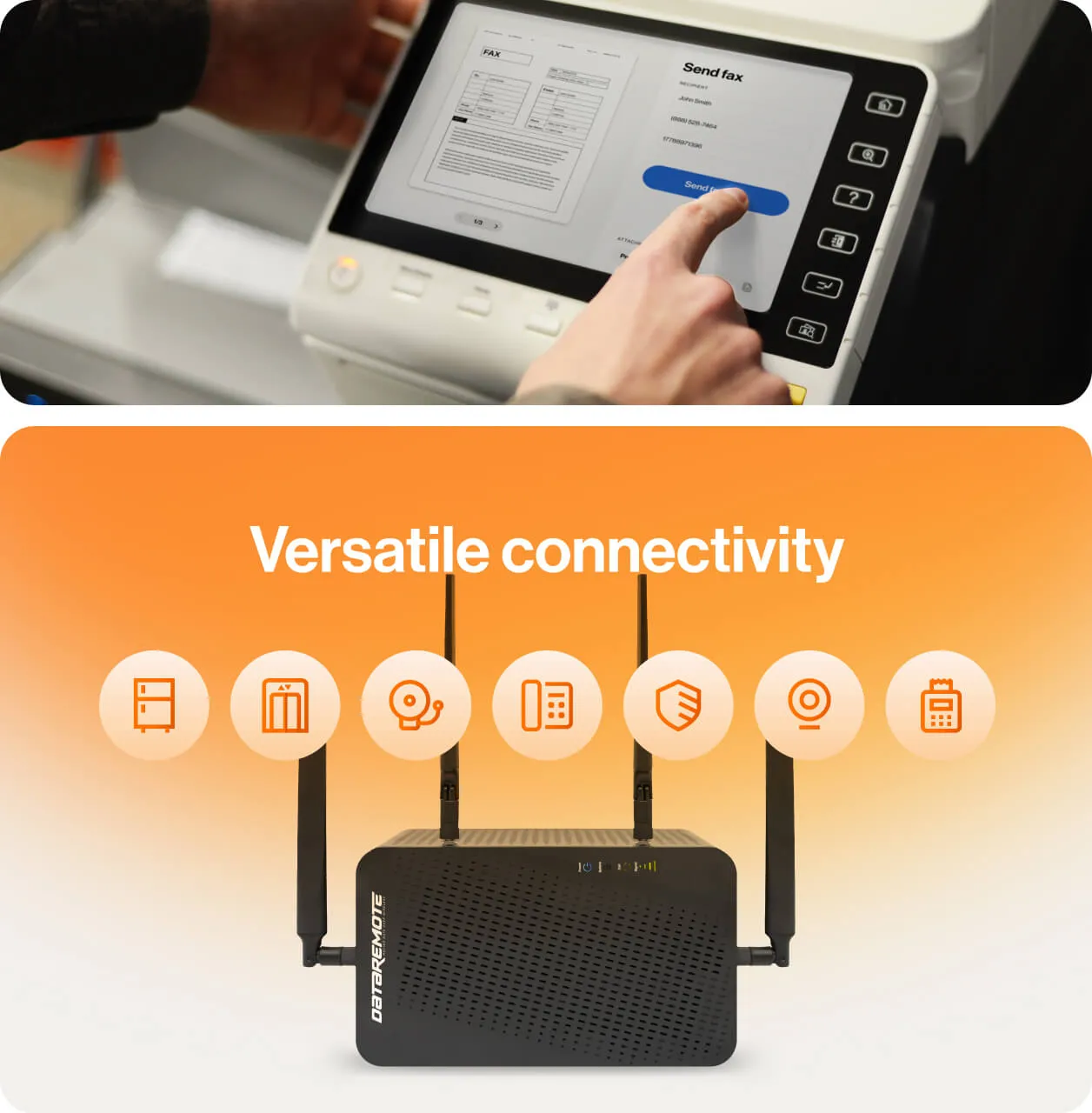 RingCentral Devices used to replace POTS such as a fax machine
