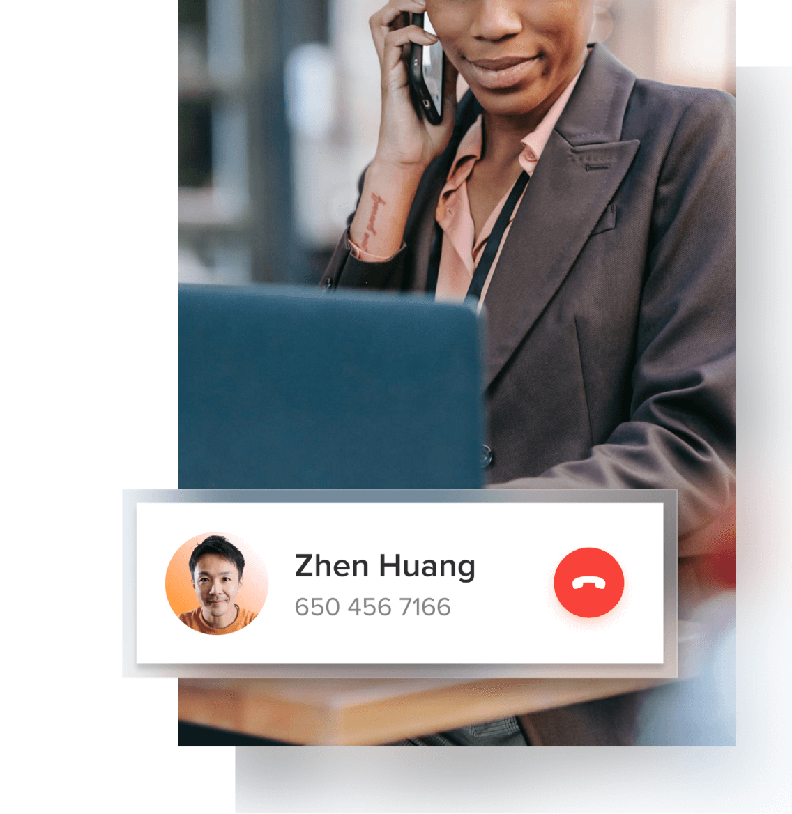 Business owner inquiring about RingCentral Professional Services over the phone