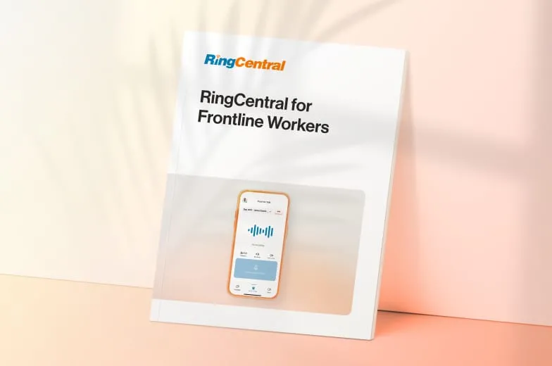 Brief: Learn how push-to-talk capabilities connects your desk team with front line workers