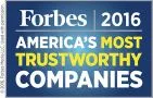 Forbes’ 100 Most Trustworthy Companies - Logo