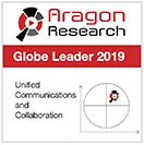 RingCentral has been named a leader in the 2019 Aragon Research Globe™ for Unified Communications and Collaboration (UCC) - Logo