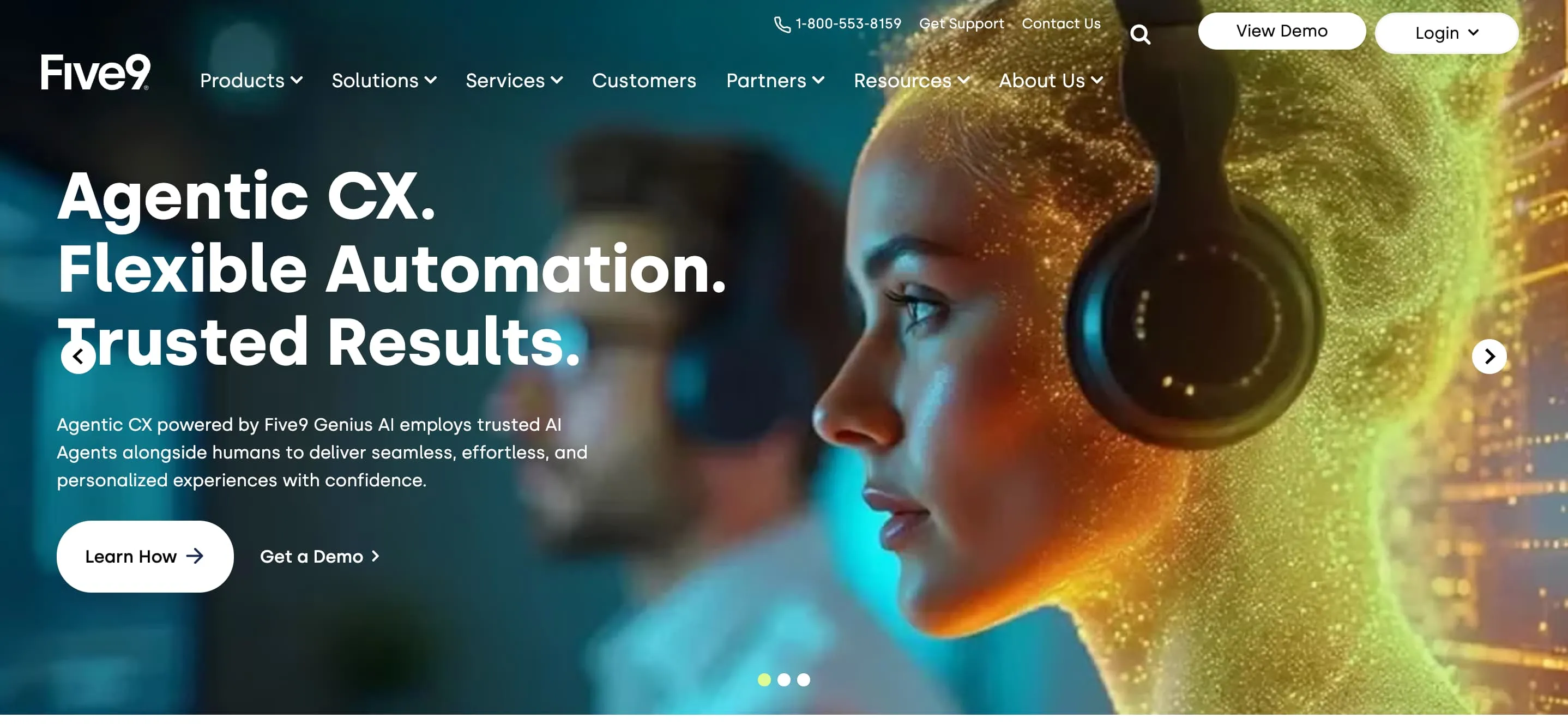 Five9 integrates deeply with Salesforce, ServiceNow, and other major CRM systems