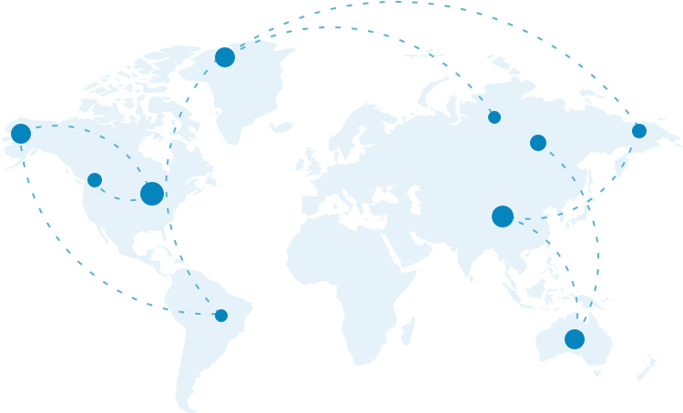 Auto attendant with advance routing capabilities accross countries